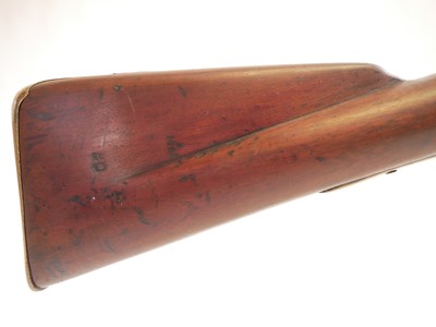 Lot 291 - India pattern 1809 .750 Brown Bess musket with Irish marks