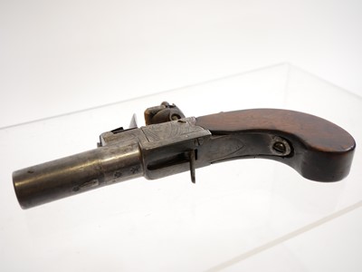 Lot 229 - Flintlock pocket pistol