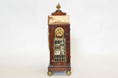 Lot 205 - Early 19th-century bracket clock