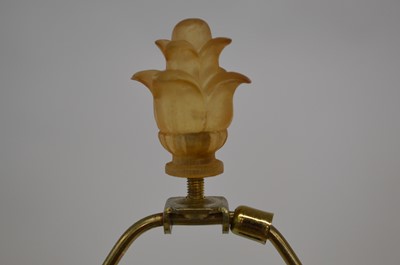 Lot 151 - Continental Table Lamp with Shade