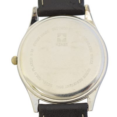 Lot 200 - A stainless steel Zenith Espada wristwatch