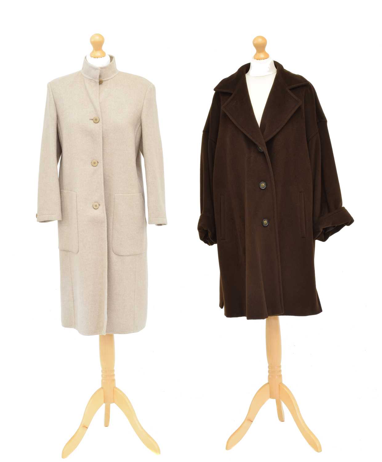 Lot 89 - Two wool coats by MaxMara