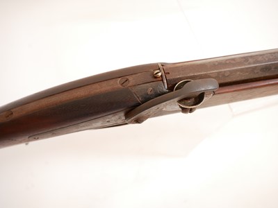 Lot 302 - Amercian .32 percussion squirrel rifle by Carl a Eakin