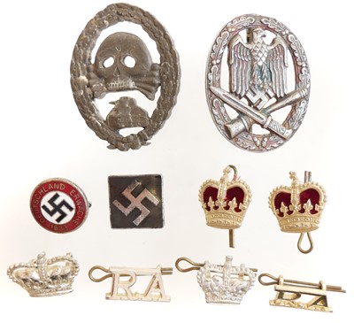 Lot 373 - Collection of badges of Third Reich interest