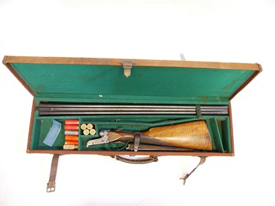 Lot 444 - Vinzenz Urbas of Fenlach 12 bore side by side LICENCE REQUIRED