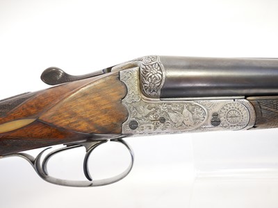 Lot 444 - Vinzenz Urbas of Fenlach 12 bore side by side LICENCE REQUIRED
