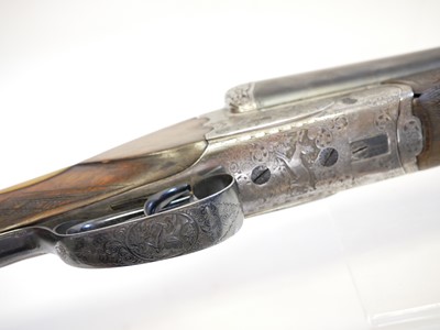 Lot 444 - Vinzenz Urbas of Fenlach 12 bore side by side LICENCE REQUIRED