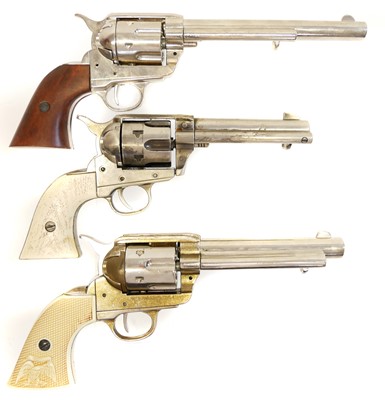 Lot 375 - Three replica revolvers
