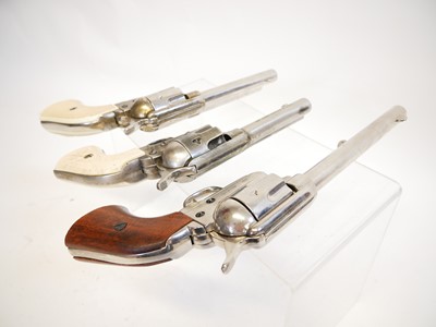 Lot 375 - Three replica revolvers