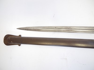 Lot 24 - Prussian 1889 pattern officers sword with blue and gilt blade