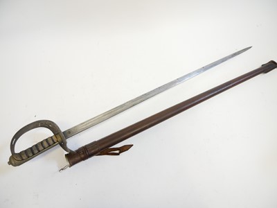 Lot 243 - 1897 pattern Officers sword and scabbard
