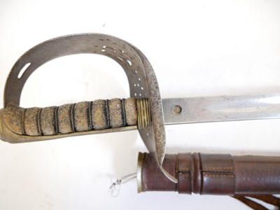 Lot 243 - 1897 pattern Officers sword and scabbard