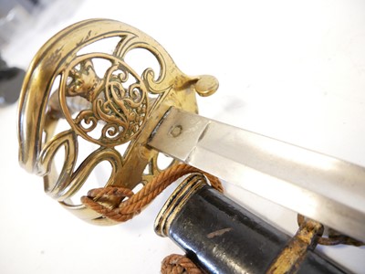Lot 17 - Victorian 1822 pattern sword and scabbard