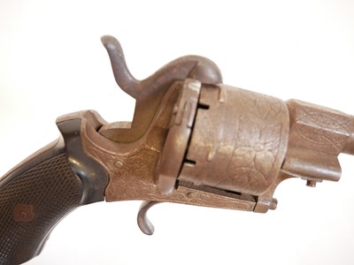 Lot 239 - 11mm pinfire revolver