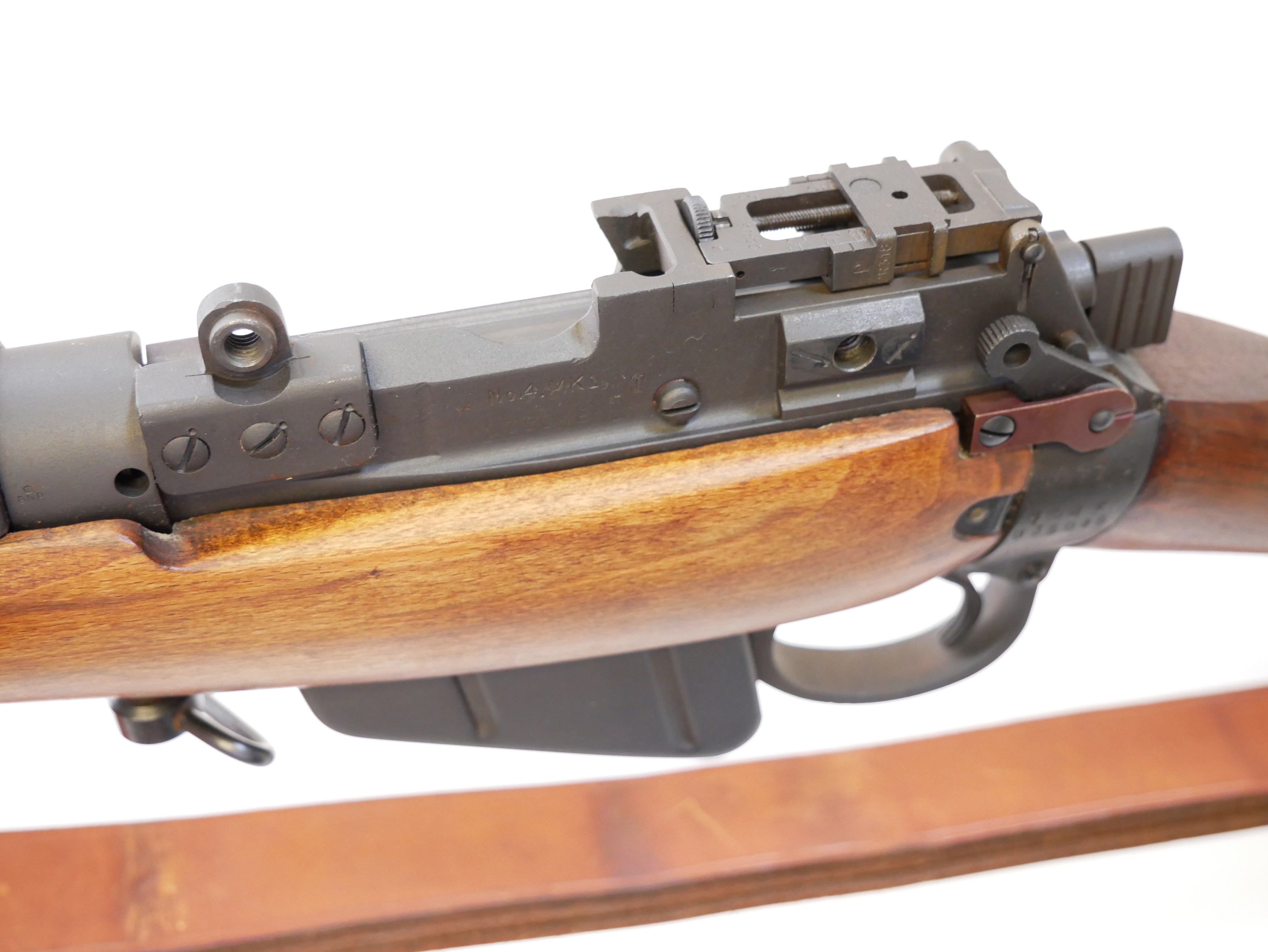 Lot 412 - Lee Enfield No.4T .303 Sniper Rifle LICENCE