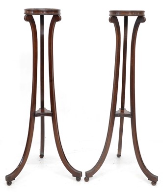 Lot 335 - A pair of early 19th-century regency design torcheres