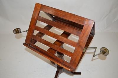 Lot 336 - Early 19th-century mahogany music stand