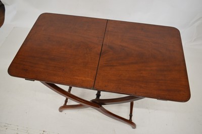 Lot 392 - Victorian mahogany coaching table