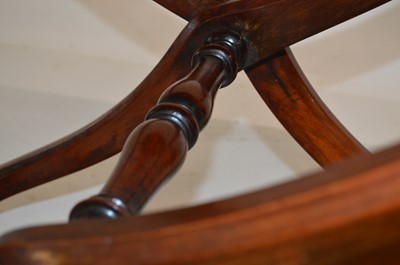 Lot 392 - Victorian mahogany coaching table