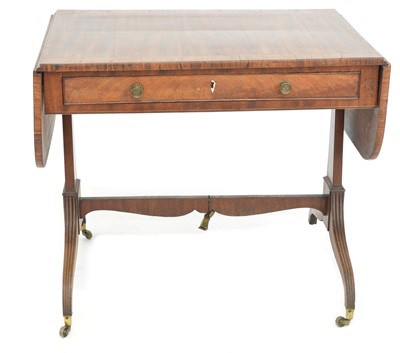Lot 388 - Early 19th-century mahogany sofa table