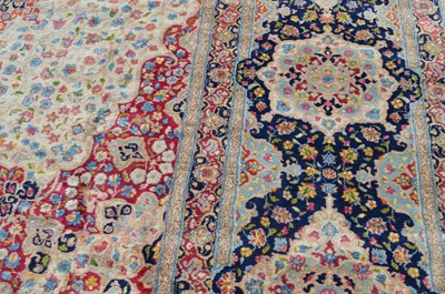 Lot 387 - Kirman carpet