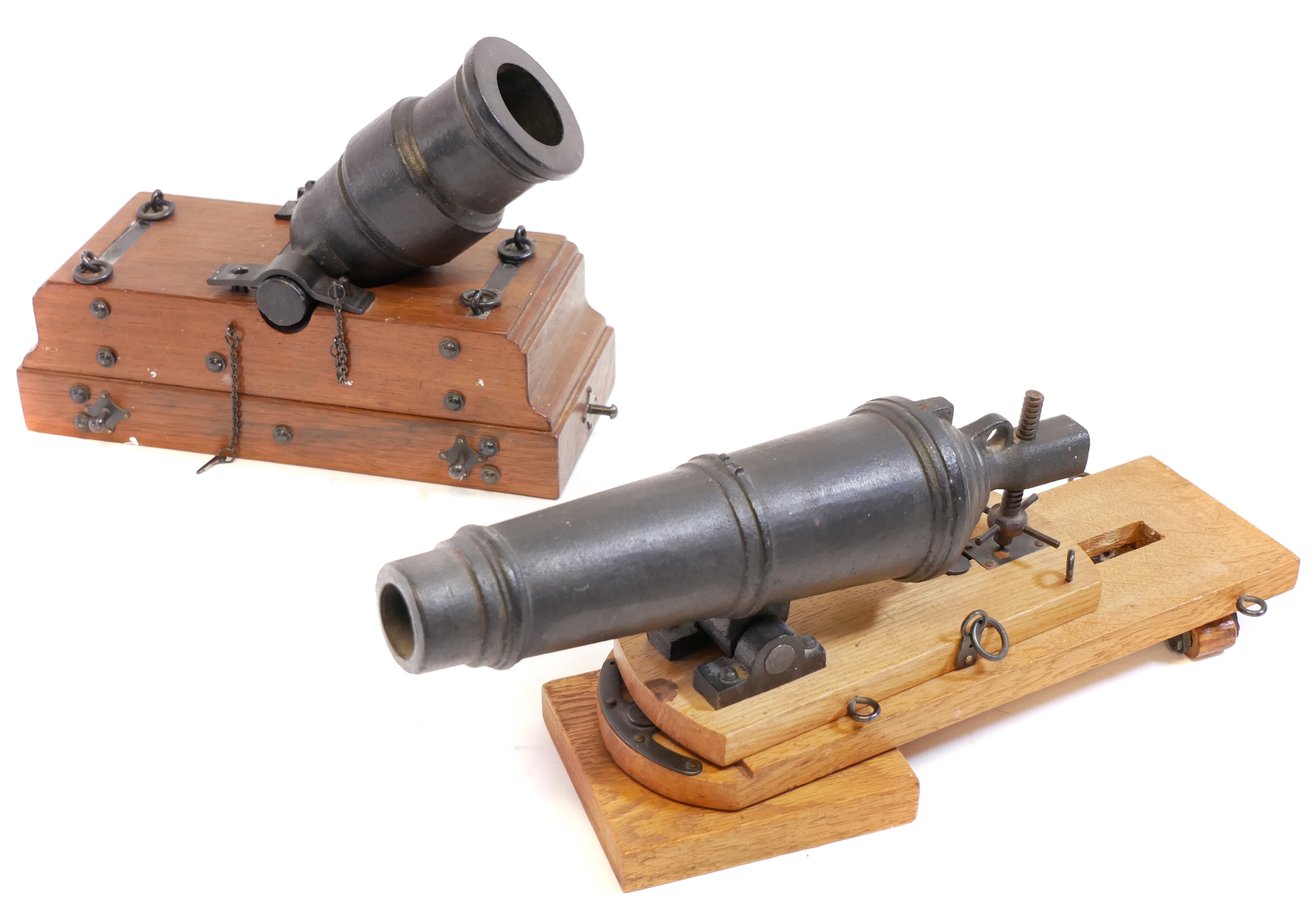 Lot 113 Two one eighth scale model cannons