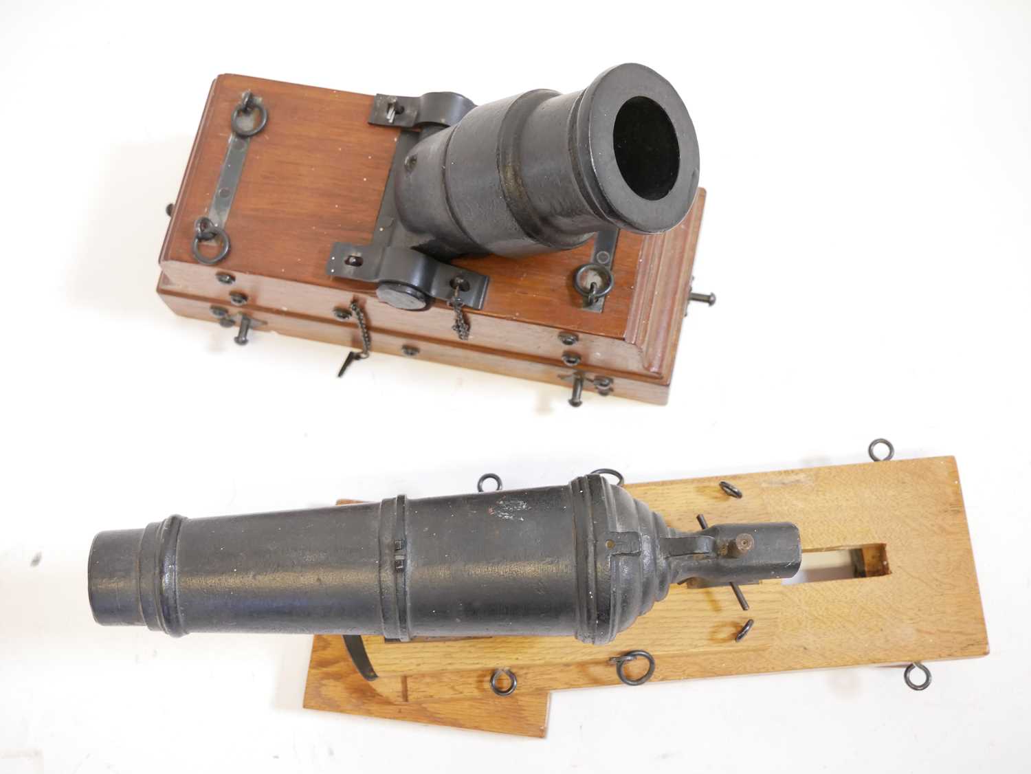 Lot 113 Two one eighth scale model cannons