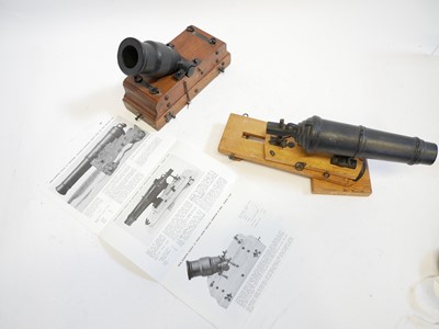 Lot 113 - Two one eighth scale model cannons