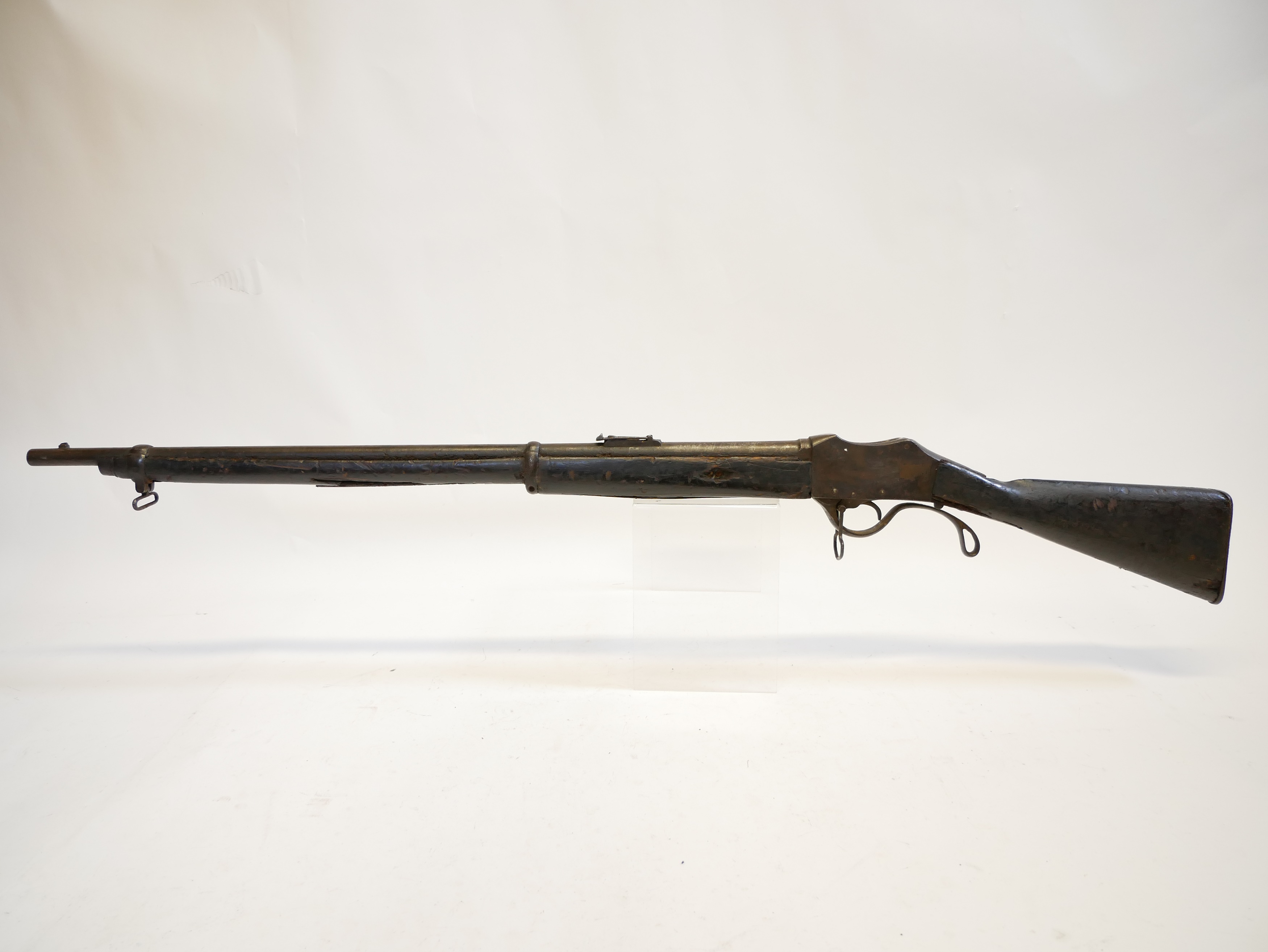 Lot 257 Nepalese Gahendra rifle Martini Henry rifle