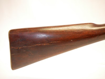 Lot 279 - Indian copy of a .650 Enfield percussion carbine