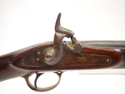 Lot 279 - Indian copy of a .650 Enfield percussion carbine