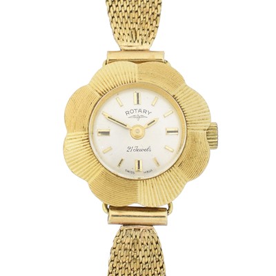 Lot 191 - A 1960s 9ct gold Rotary wristwatch