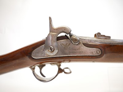 Lot 498 - Armi Sport .58 percussion smoothbore Springfield shotgun LICENCE REQUIERED