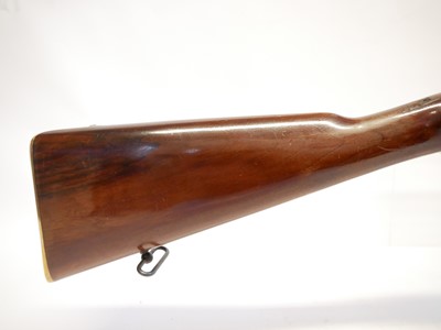 Lot 413 - Parker Hale percussion two band .577 rifled carbine LICENCE REQUIRED