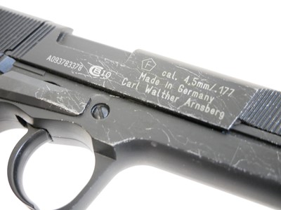 Lot 505 - Walter CP88 .177 air pistol