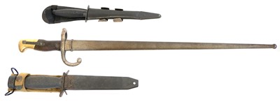 Lot 305 - Two daggers and a bayonet
