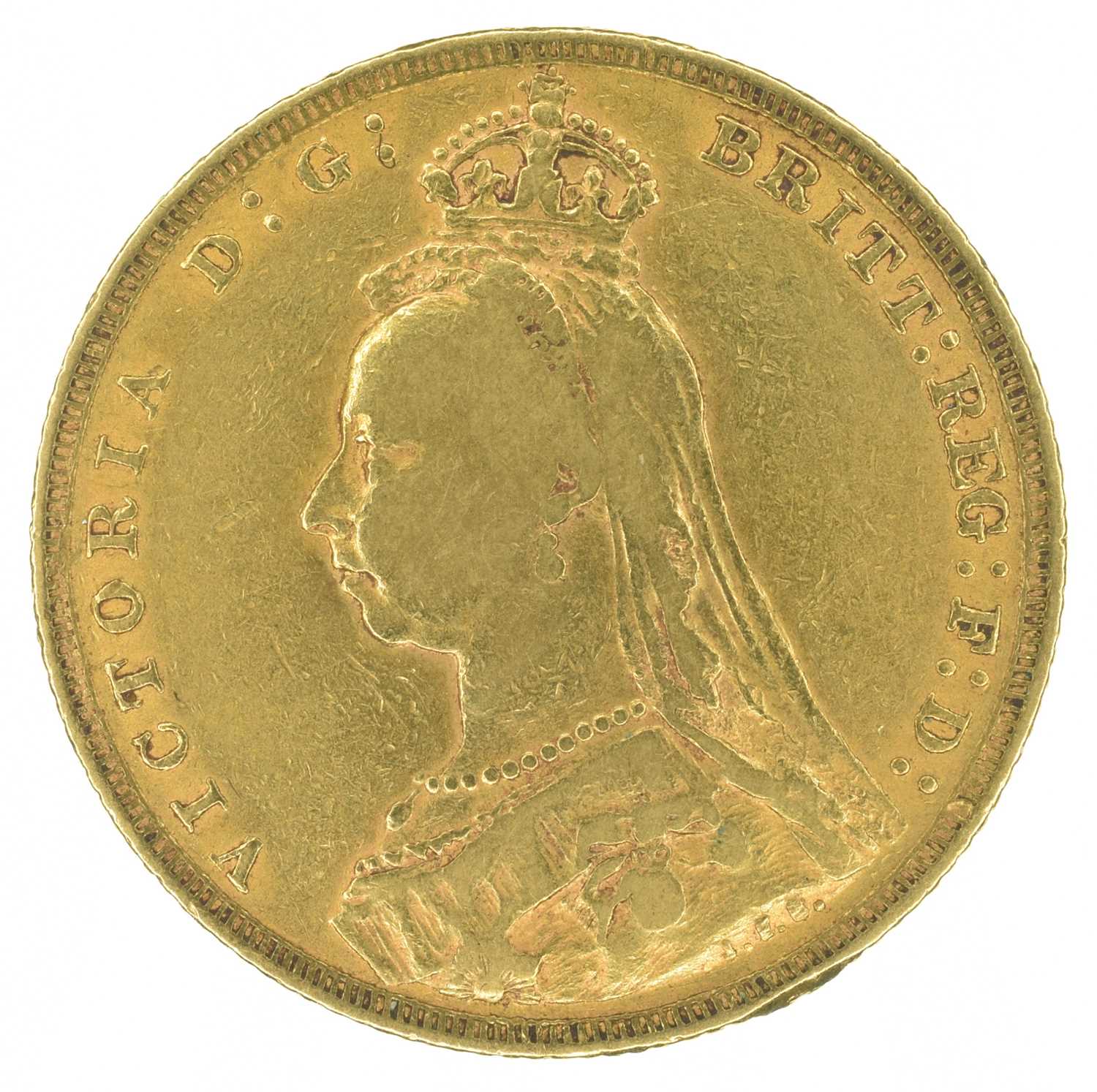 Lot 31 - Queen Victoria, Sovereign, 1889.