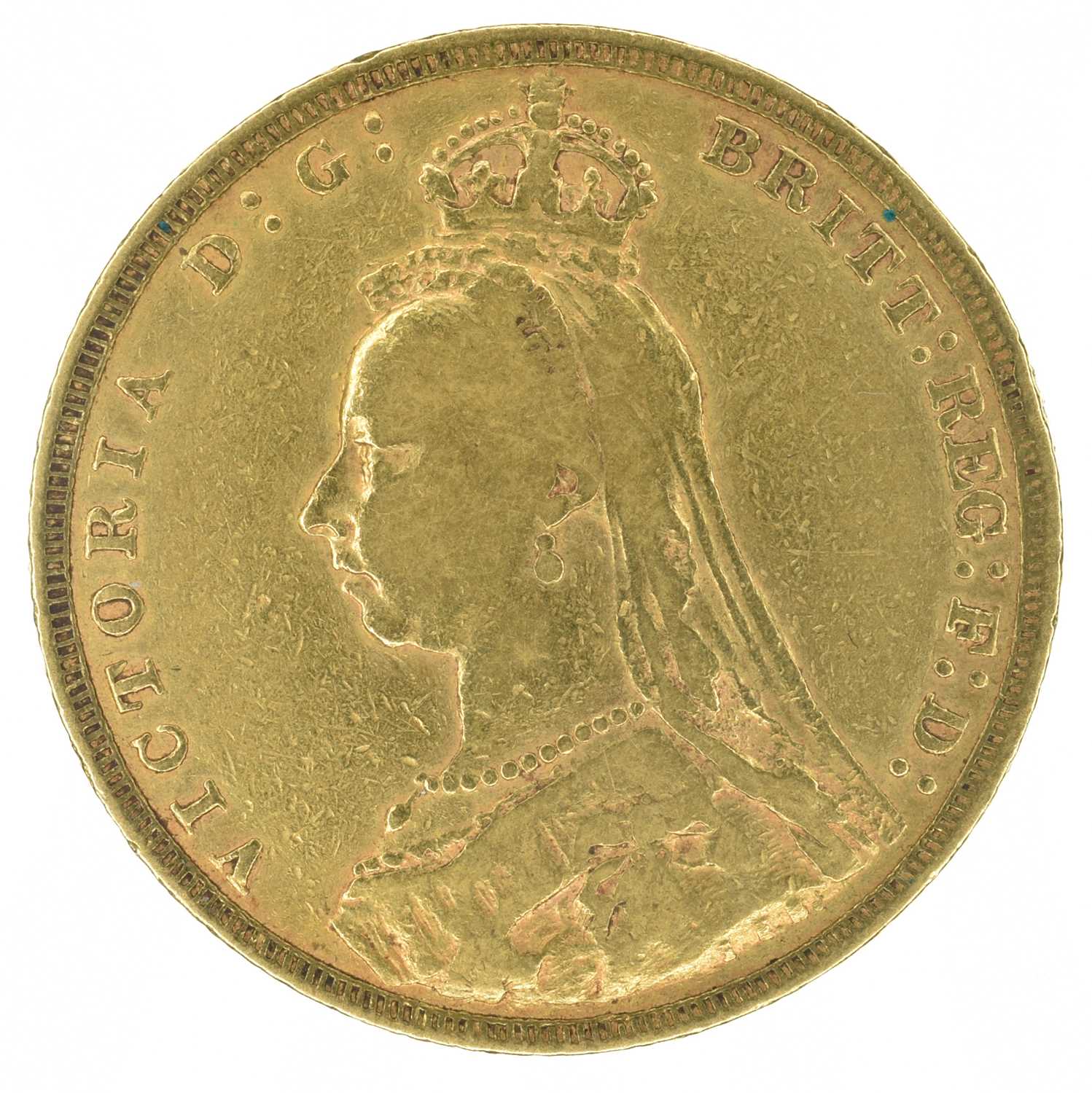 Lot 32 - Queen Victoria, Sovereign, 1891.