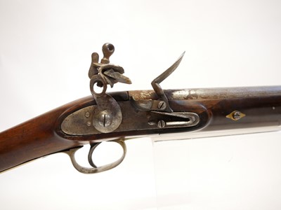 Lot 57 - Composed flintlock carbine
