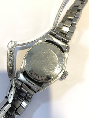 Lot 198 - A stainless steel Tudor Princess Oysterdate watch