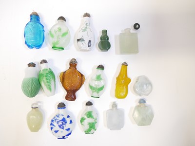 Lot 249 - Ten Chinese scent bottles