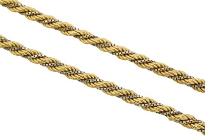 Lot 91 - A chain necklace