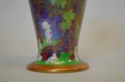 Lot 123 - Wedgwood Fairyland lustre vase