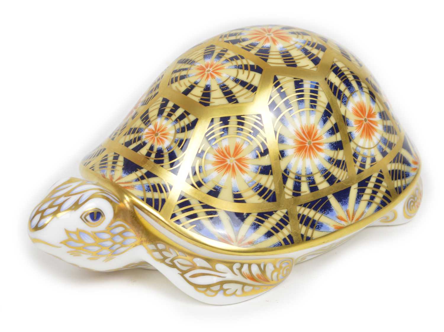 Lot 106 - Royal Crown Derby Indian Star Tortoise paperweight