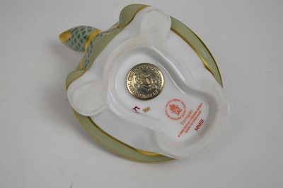 Lot 105 - 3 Royal Crown derby tortoise paperweights