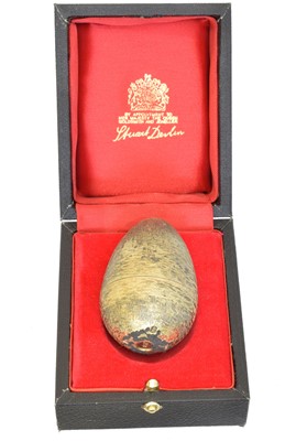 Lot 75 - A silver gilt and enamel surprise egg by Stuart Devlin