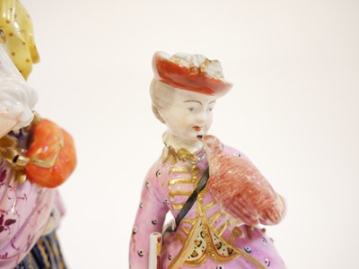 Lot 221 - Two Derby figures of ladies