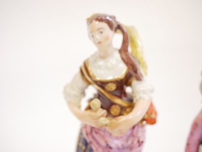 Lot 221 - Two Derby figures of ladies