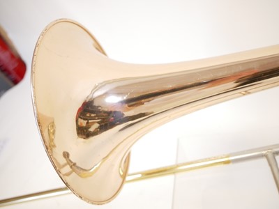 Lot 219 - Yamaha YBL251 trombone with accessories