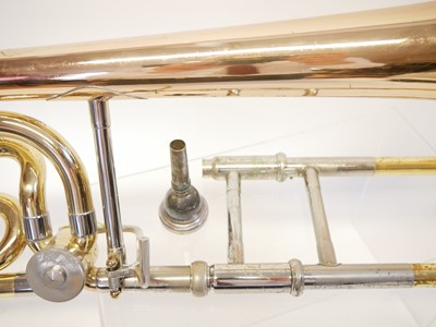 Lot 219 - Yamaha YBL251 trombone with accessories